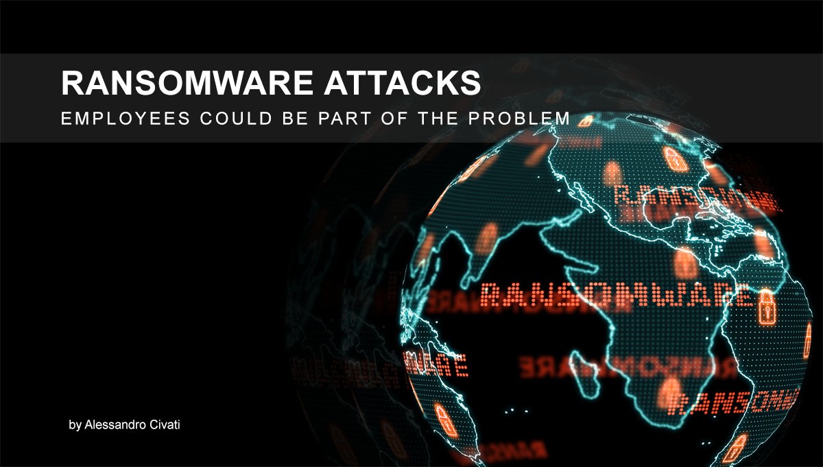 You are currently viewing Ransomware Attacks – Employees could be part of the problem