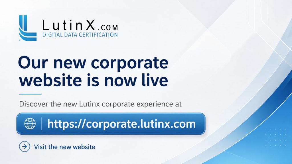 Lutinx - New Corporate website